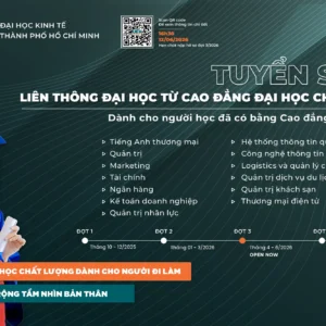 Thông tin tuyển sinh Khóa 31.3_Liên thông từ Cao đẳng Đại học chính quy